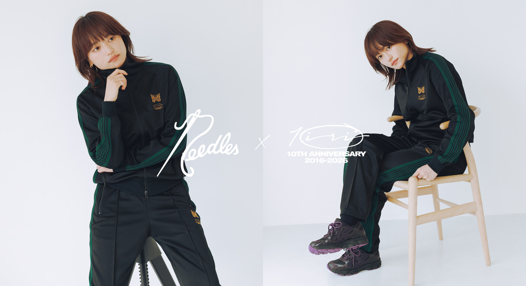 〈NEEDLES〉x〈Iri〉Iri 10th ANNIVERSARY SPECIAL COLLABORATION PRODUCTS Releasing on 10/12（Mon）