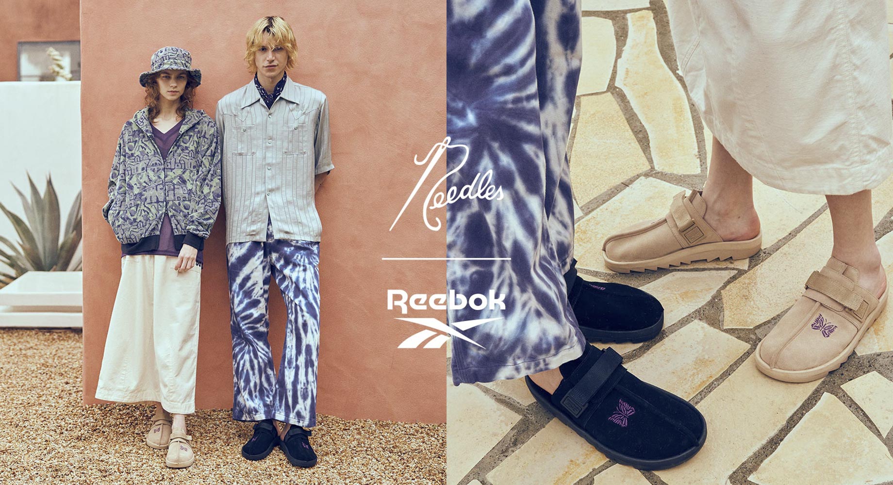 〈NEEDLES〉x〈REEBOK〉COLLABORATION PRODUCTS Releasing on 5/25（SAT）11:00 JST