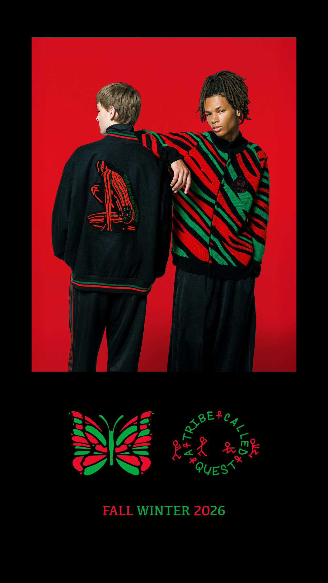 〈NEEDLES〉x〈A TRIBE CALLED QUEST〉FALL WINTER 2026 Releasing on 10/17（SAT）11:30 JST