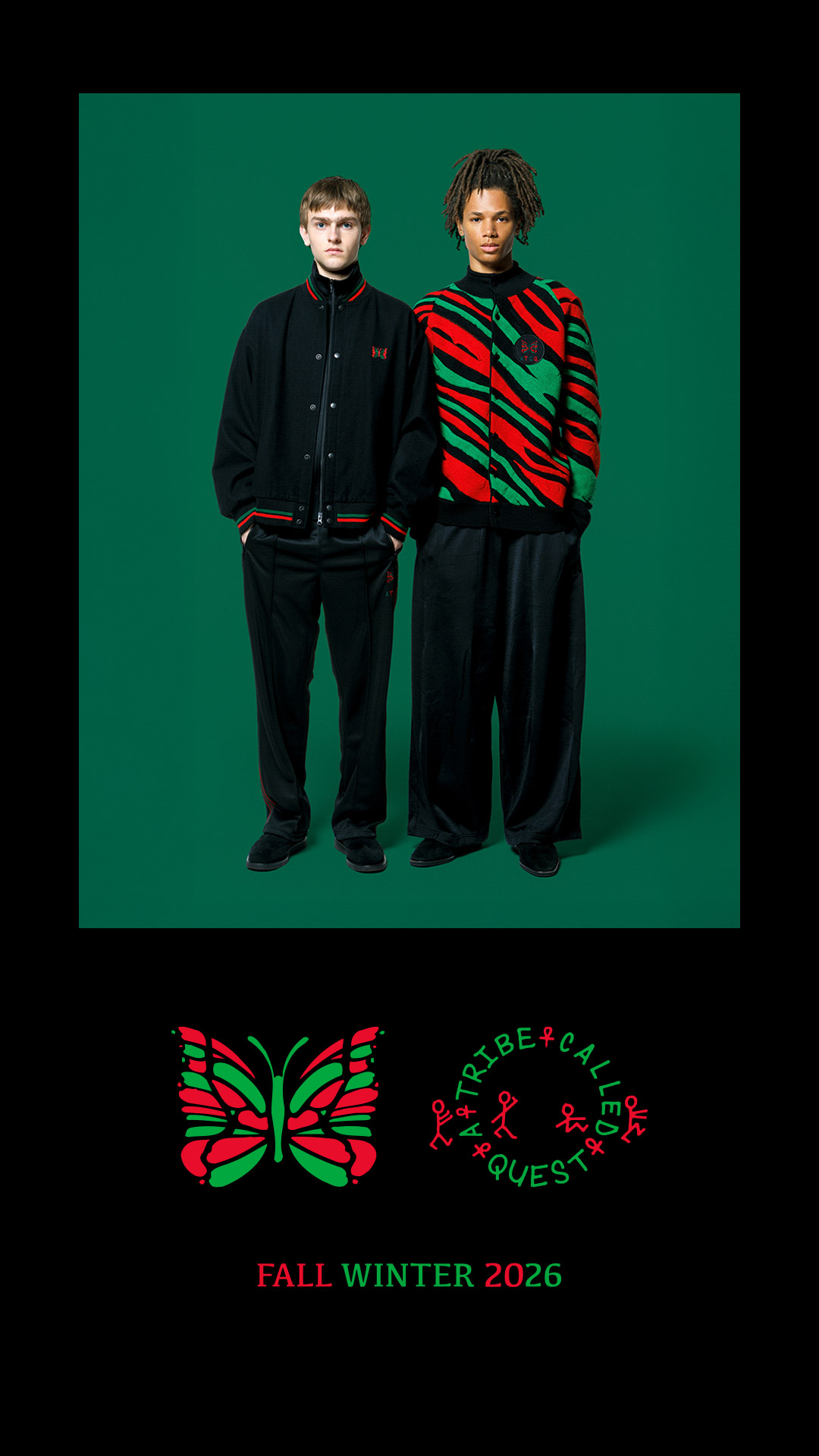 〈NEEDLES〉x〈A TRIBE CALLED QUEST〉FALL WINTER 2026 Releasing on 10/17（SAT）11:30 JST