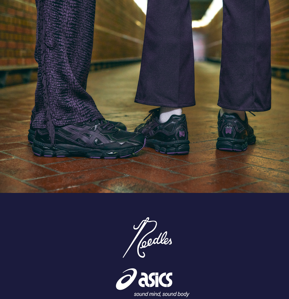 〈NEEDLES〉x〈ASICS〉COLLABORATION PRODUCT Releasing on 3/1(Fri) 11:00 JST