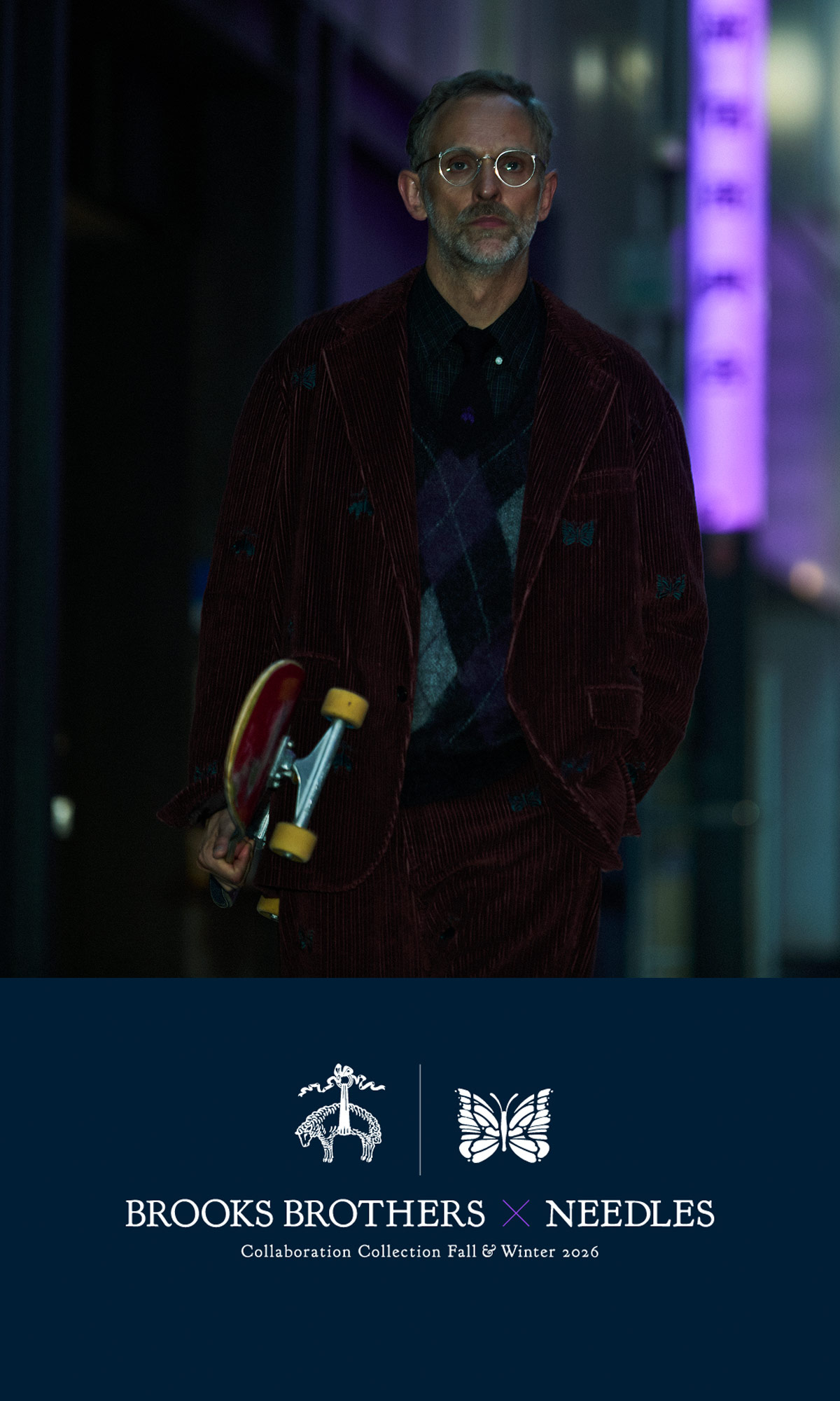 〈NEEDLES〉x〈BROOKS BROTHERS〉FALL WINTER 2026 Releasing on 9/02(WED)11:30 JST