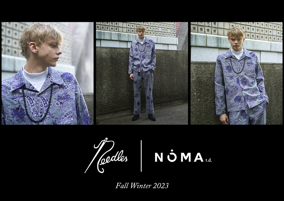 〈NEEDLES〉x〈NOMA t.d.〉COLLABORATION PRODUCTS for NEPENTHES Releasing on 11/11（SAT）11:00 JST