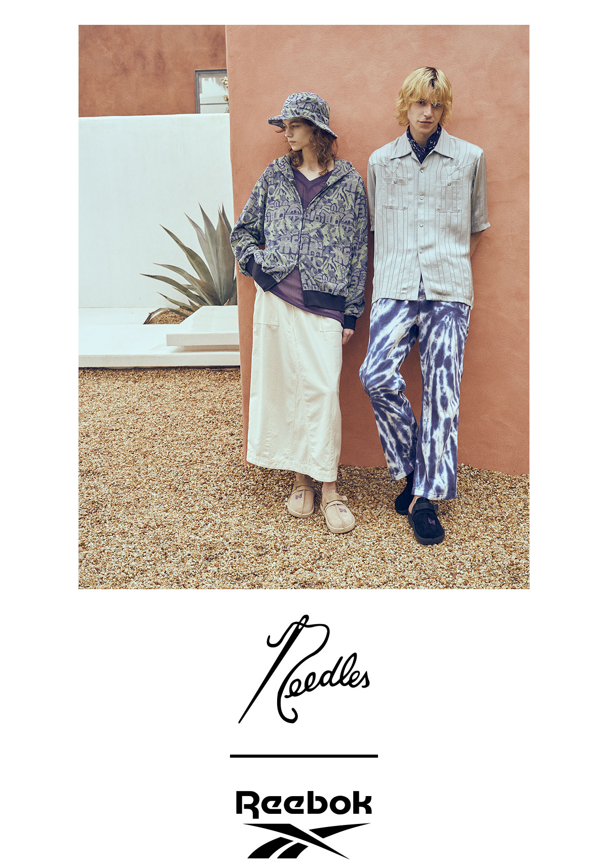 〈NEEDLES〉x〈REEBOK〉COLLABORATION PRODUCTS Releasing on 5/25（SAT）11:00 JST