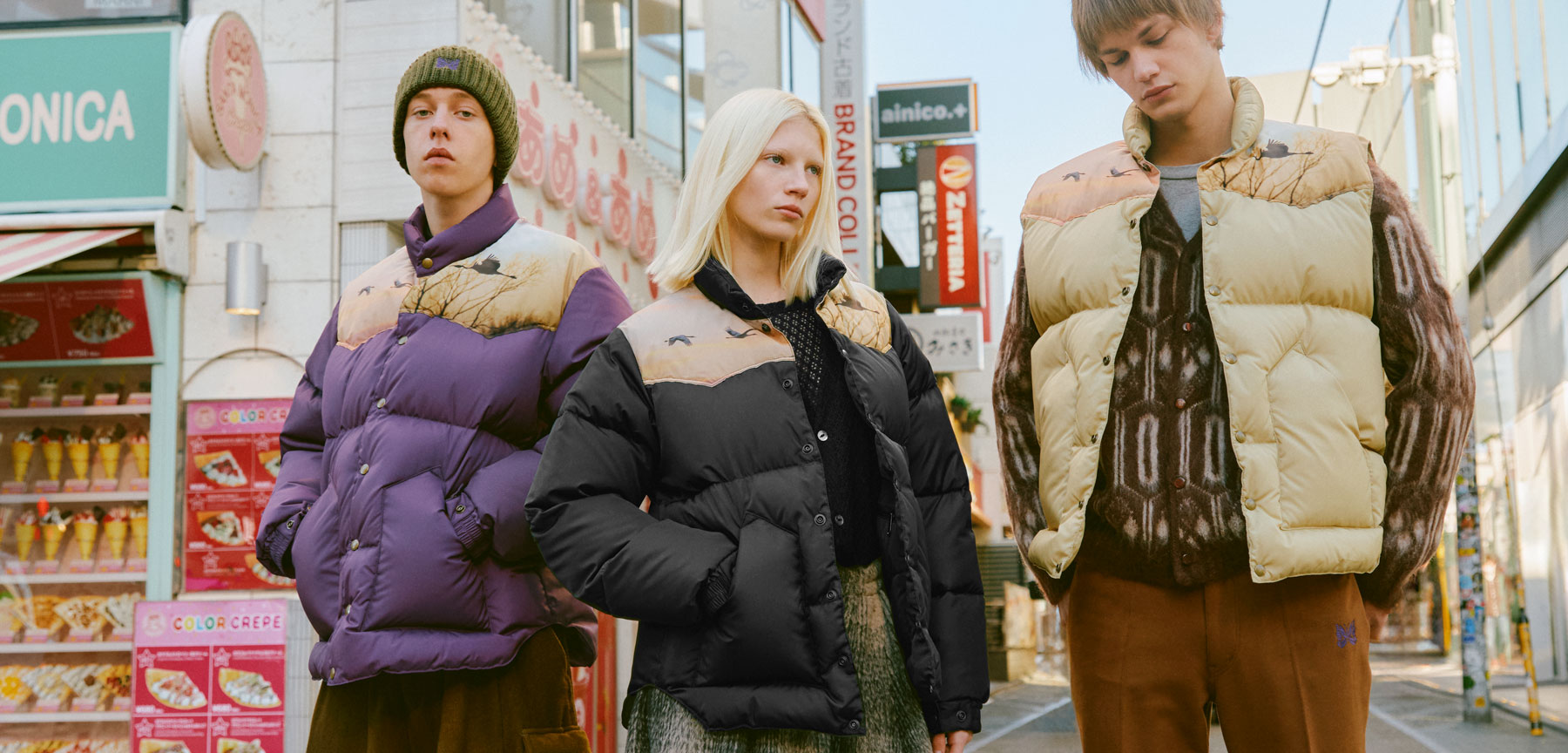 〈NEEDLES〉x〈Rocky Mountain Featherbed〉COLLABORATION PRODUCTS Releasing on 10/18（SAT）11:30 JST