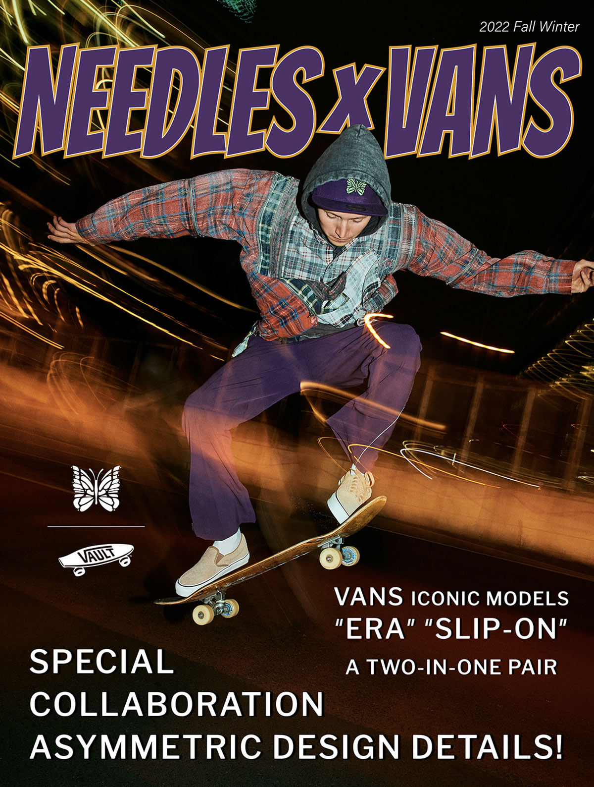 〈NEEDLES〉x〈VAULT BY VANS〉2022 FALL WINTER